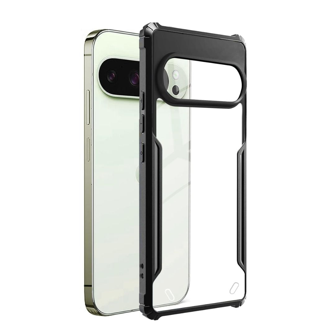 Google Pixel 9 Pro XL case Matte Black Back Cover Soft Silicone TPU Bumper case