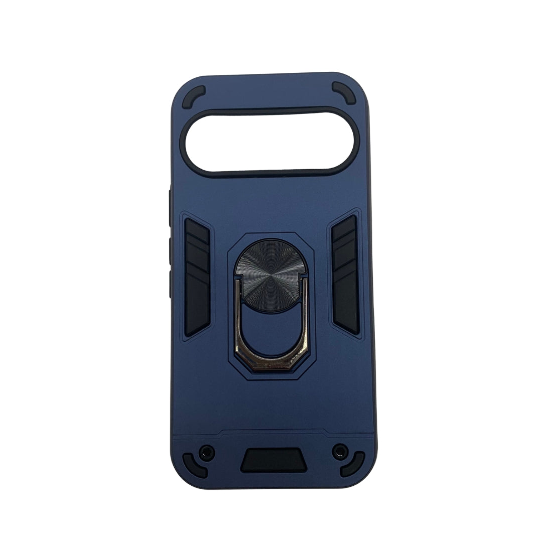 Google Pixel 10 Hard PC Case with Ring Holder - Shockproof Slim Cover