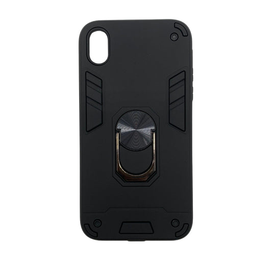 iPhone XR Hard Case with Ring Holder, Shockproof Slim Cover
