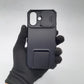 iPhone 16 Heavy Duty Rugged Protection Case Slide Camera Cover Integrated Kickstand Hands Free Viewing