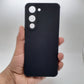 Vivo Y29s Carbon Fiber texture Hard Rubber armour back cover shock-porof case