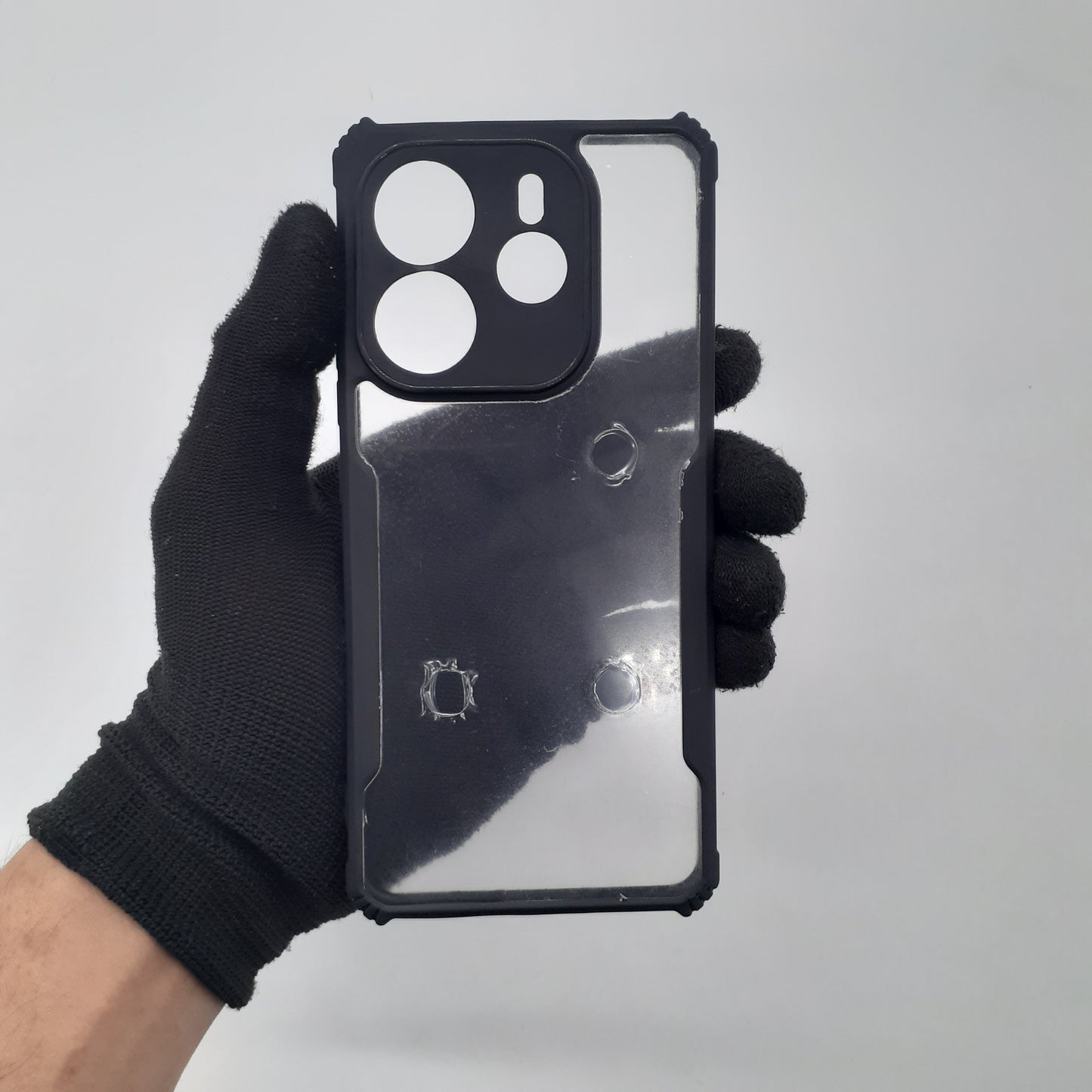 Redmi Note 14 4G iPAKY Shockproof Rugged Case with Enhanced Grip and Heavy Duty Corner Protection