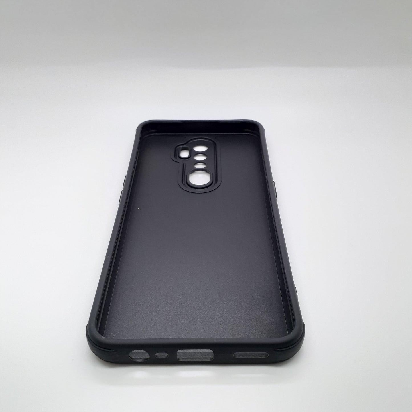 OPPO A5 2020 Carbon Fiber texture Hard Rubber armour back cover shock-porof case