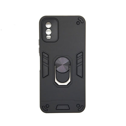 Nokia C32 Hard PC Case with ring holder Shockproof Slim back Cover