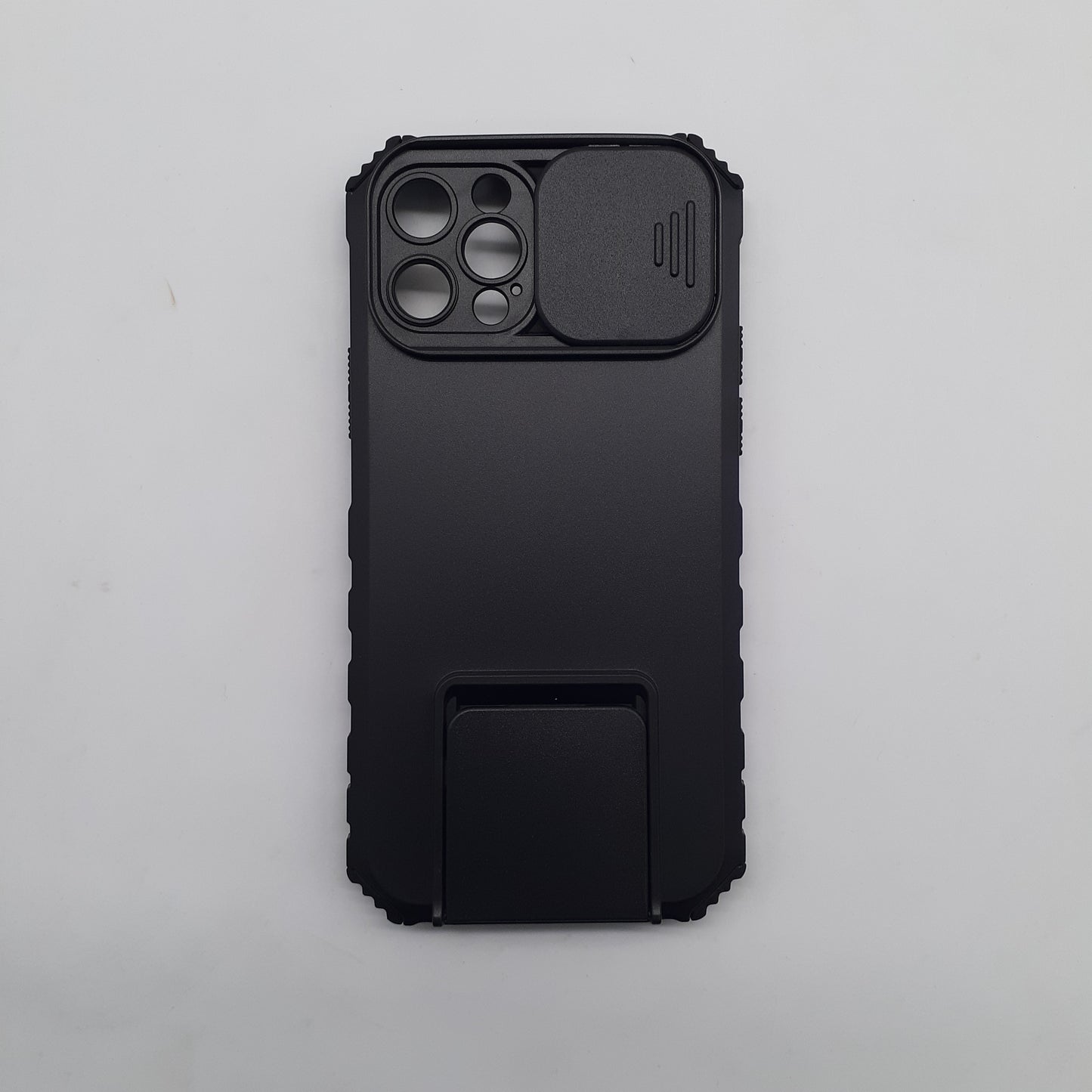 iPhone 12 Pro Heavy Duty Case Sliding Camera Cover Kickstand Hands Free Viewing Military Grade Protection