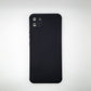 Realme C11 Carbon Fiber texture Hard Rubber armour back cover shock-porof case