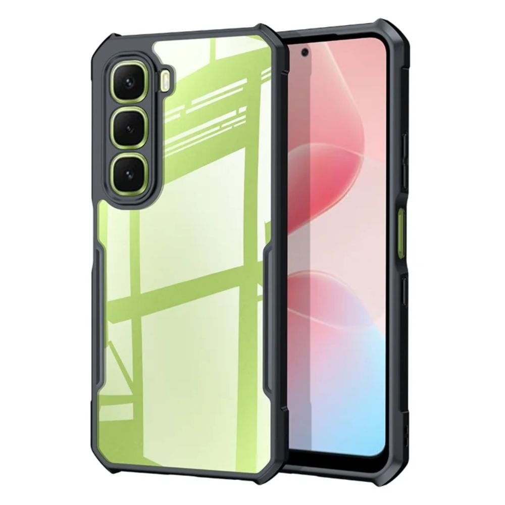 infinix Hot 60i iPAKY Shockproof Case with Enhanced Grip and Reinforced Edges for Ultimate Protection and Secure Handling