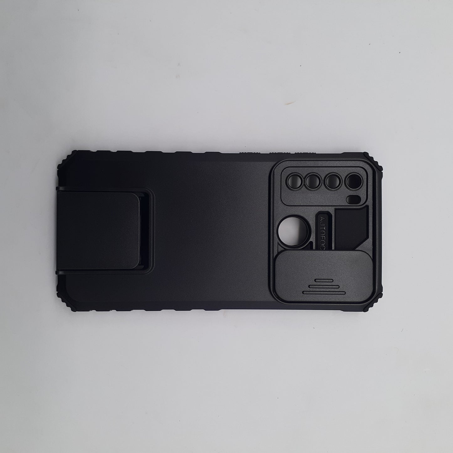 Redmi Note 8 Shockproof Armor Phone Case Slide Camera Lens Protector Magnetic Ring Kickstand Holder Stand