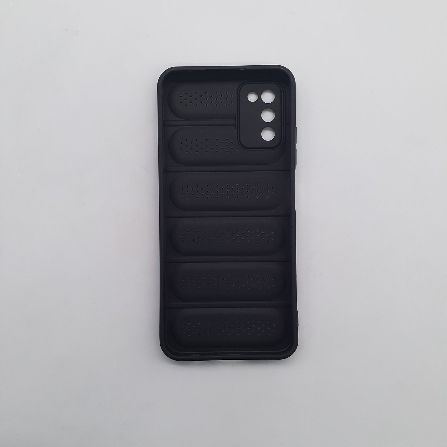 Samsung M02s Cooling Bumper Phone Case: Heat Dissipation, Shockproof, Transparent TPU Back Cover