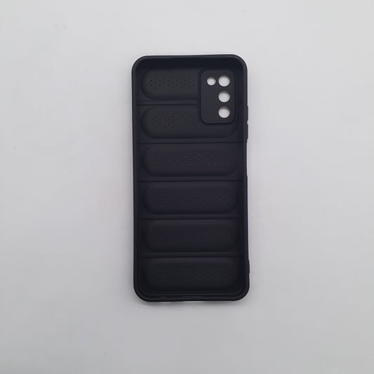 Samsung M02s Cooling Bumper Phone Case: Heat Dissipation, Shockproof, Transparent TPU Back Cover