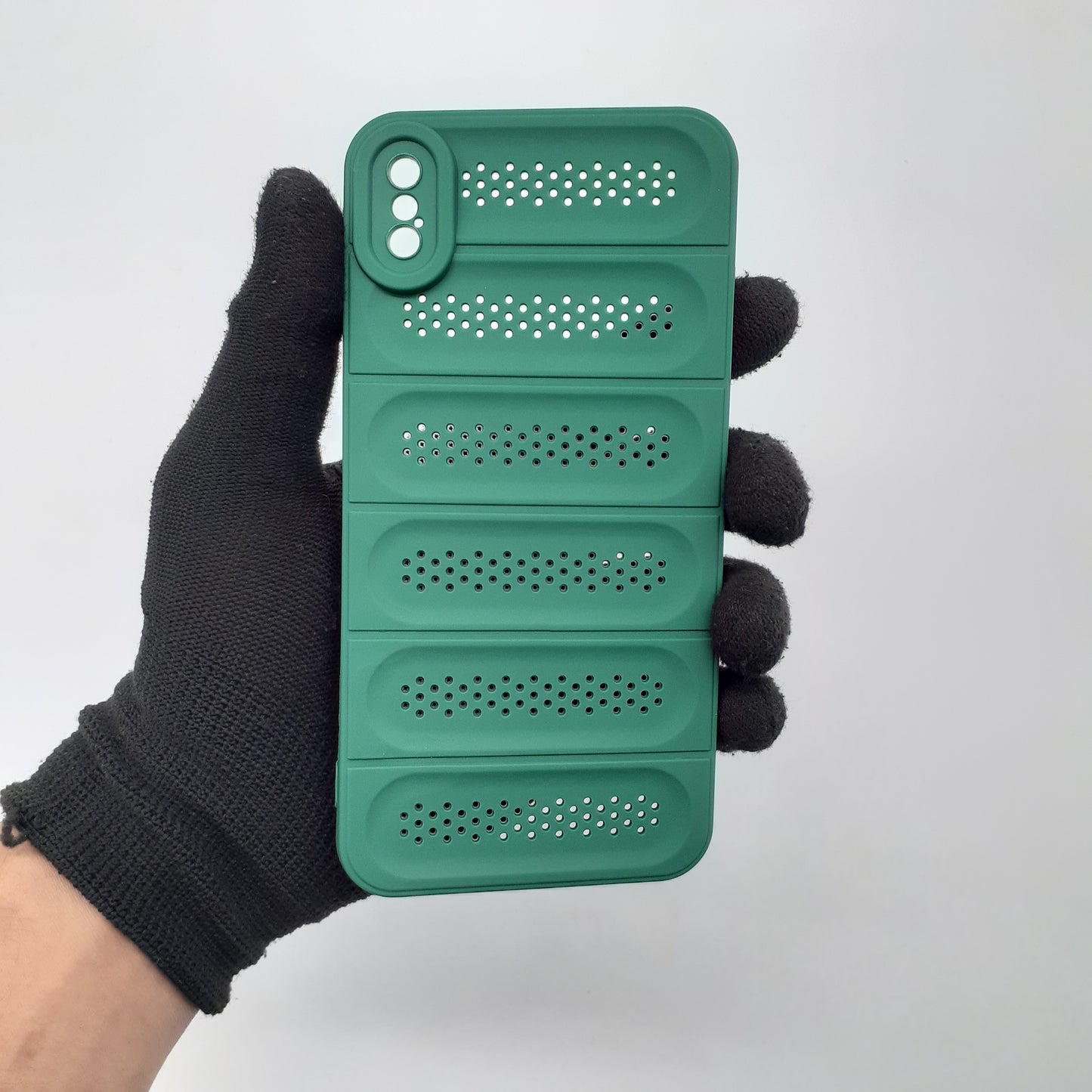 iPhone Xs Max Shockproof TPU Phone Case with Heat Dissipation, Strong Protection, and Breathable Cover