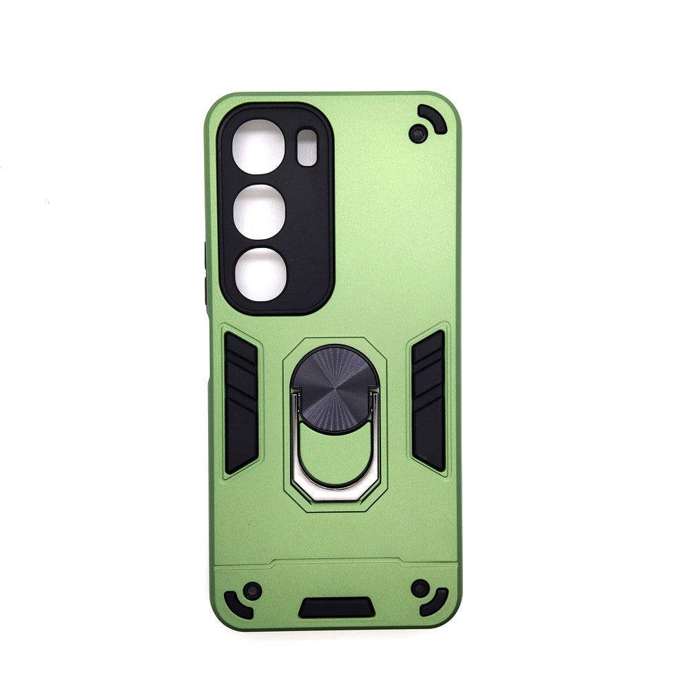 Vivo Y19s Hard PC Case with ring holder Shockproof Slim back Cover