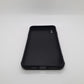iPhone Xs Max Carbon Fiber texture Hard Rubber armour back cover shock-porof case