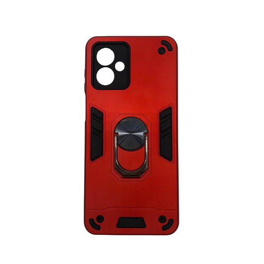 Motorola Moto G14 Hard Shockproof Case with Ring Holder & Slim Back Cover
