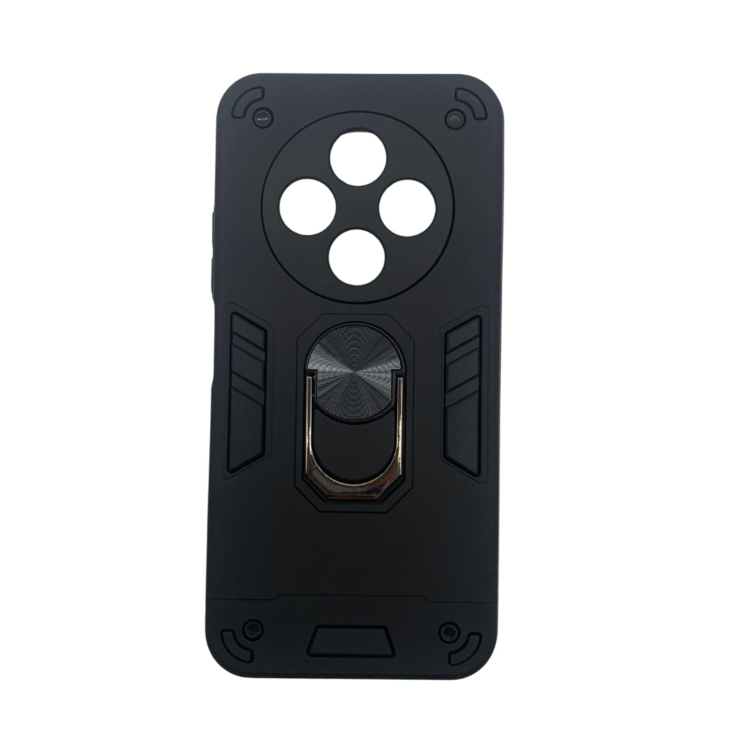 Tecno Spark 30C Hard Shockproof Case with Ring Holder & Kickstand