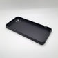 Realme C11 Carbon Fiber texture Hard Rubber armour back cover shock-porof case