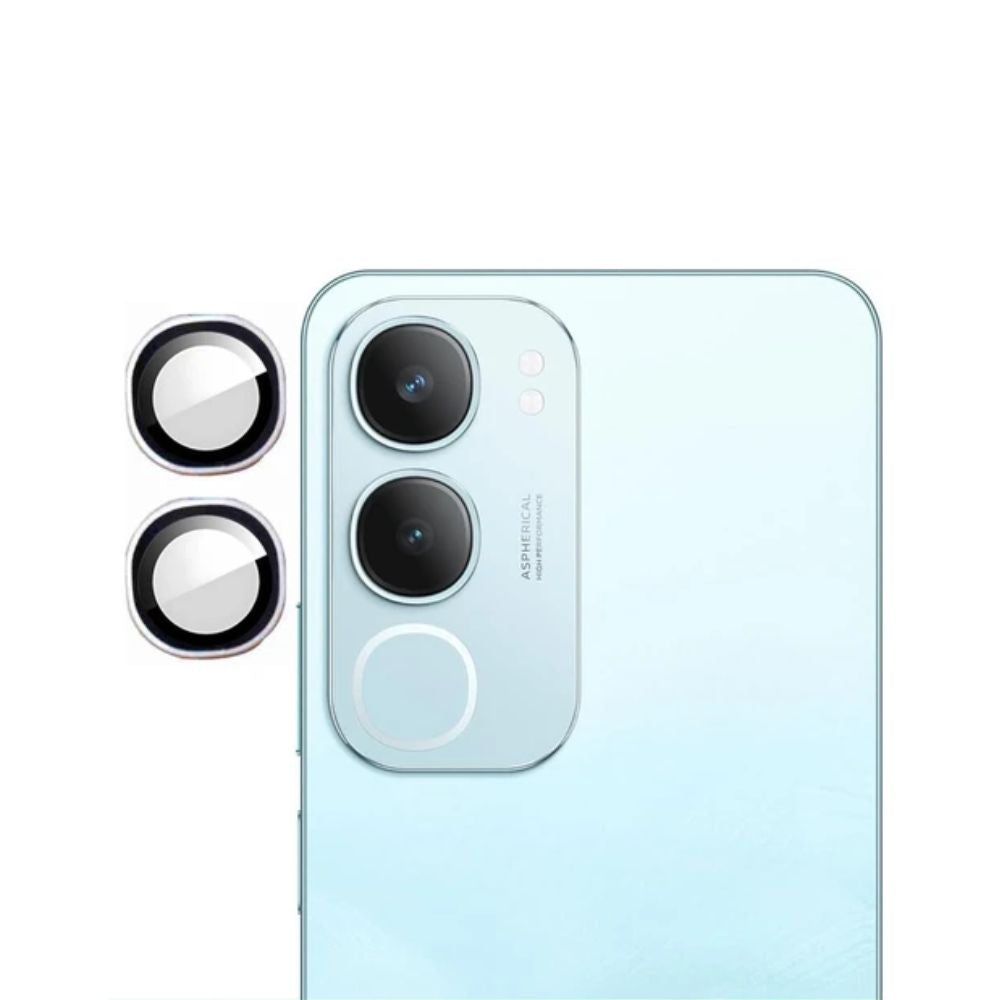 Vivo Y29 Premium Camera Lens Protector: WSKEN Metal Ring and 9H Tempered Glass for Ultimate Protection and Crystal Clarity