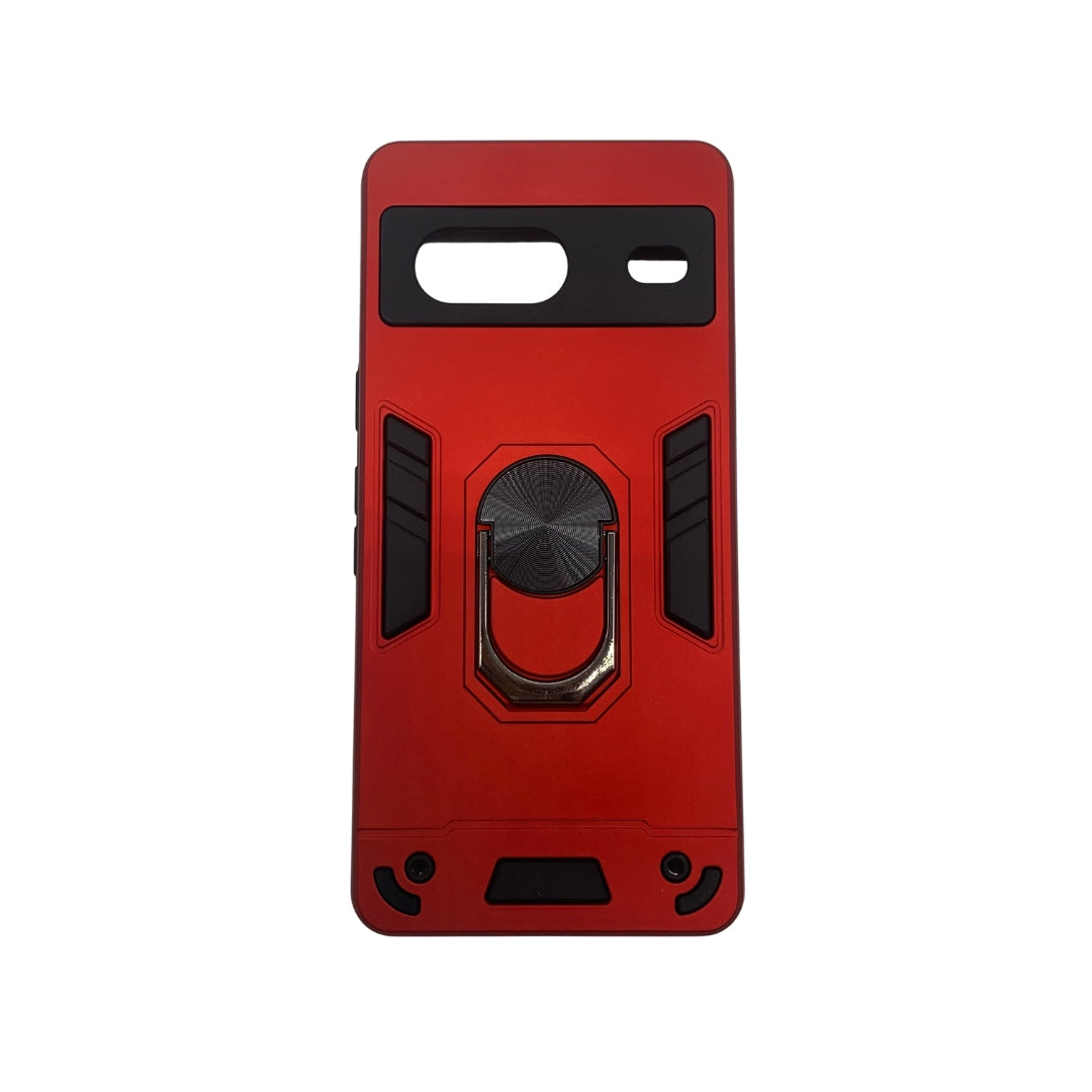Google Pixel 7 Hard Case with Ring Holder - Shockproof Slim Cover