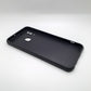 Samsung A20 Carbon Fiber texture Hard Rubber armour back cover shock-porof case