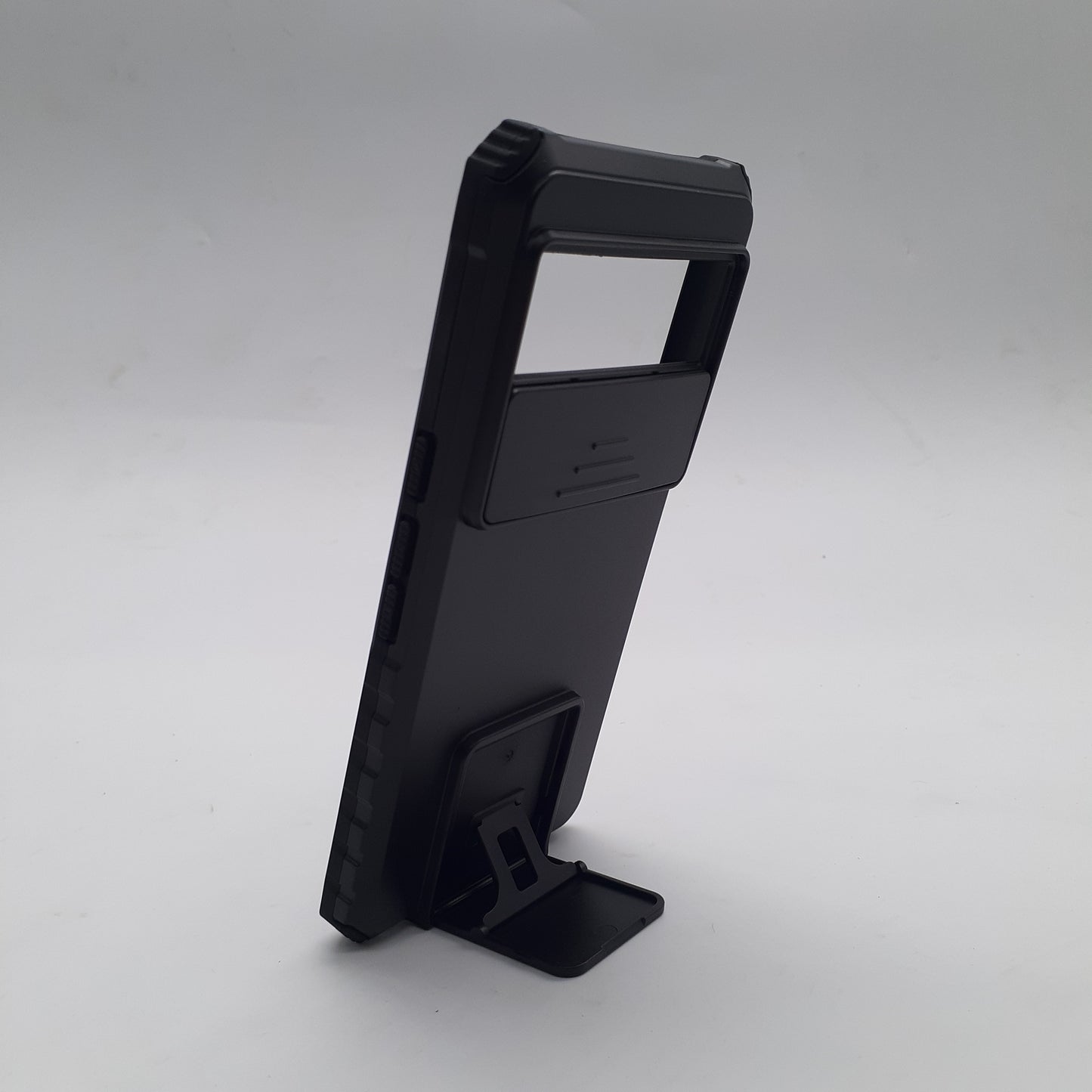 Google Pixel 8 Pro Case Heavy Duty Protection Camera Lens Cover Built-in Kickstand Hands-Free Viewing