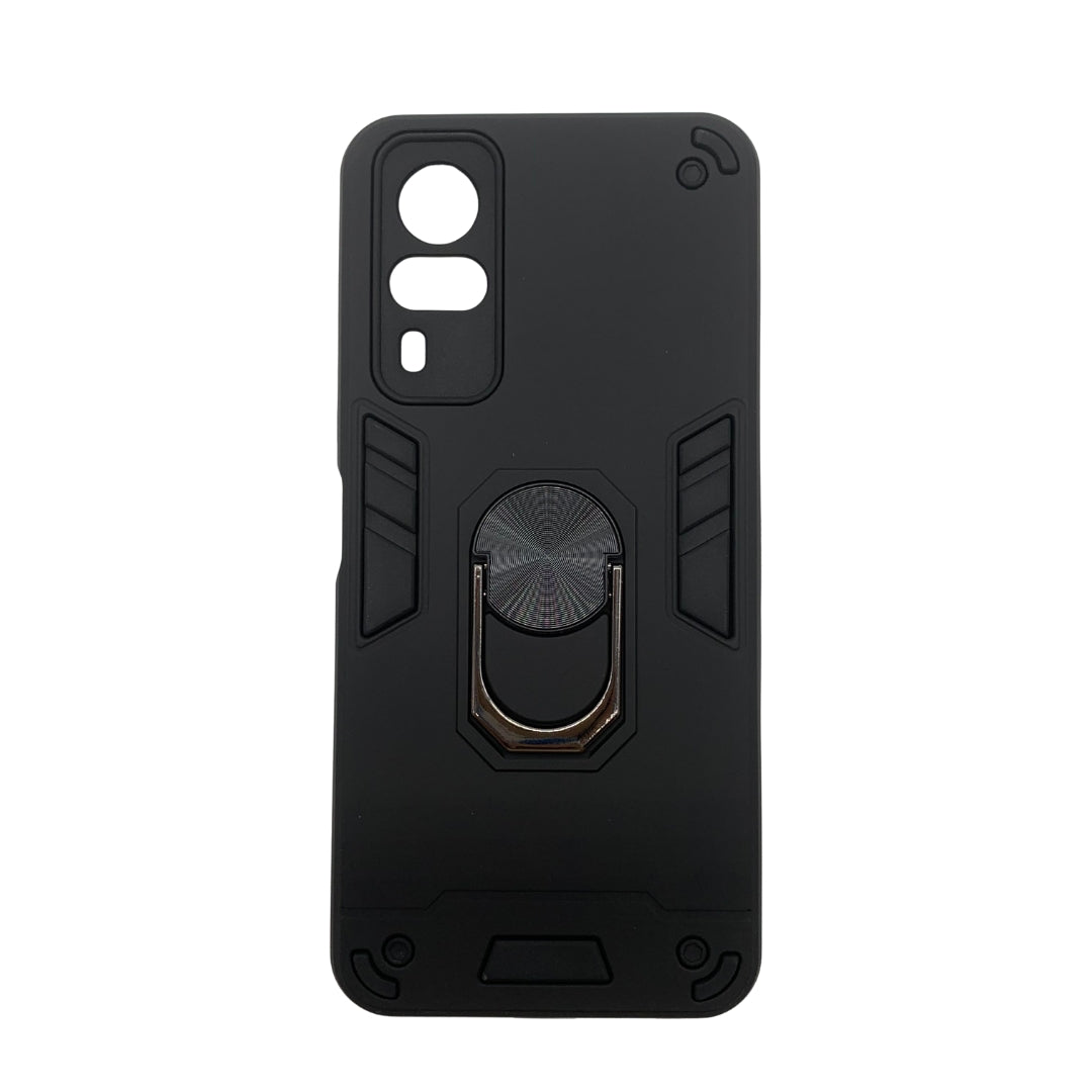 Vivo Y53s Shockproof Hard PC Case with Ring Holder Slim Cover