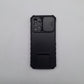 Samsung A32 Military Grade Phone Case Sliding Camera Cover Integrated Kickstand Shockproof Hybrid Bumper Anti-Scratch Drop-Proof Protection