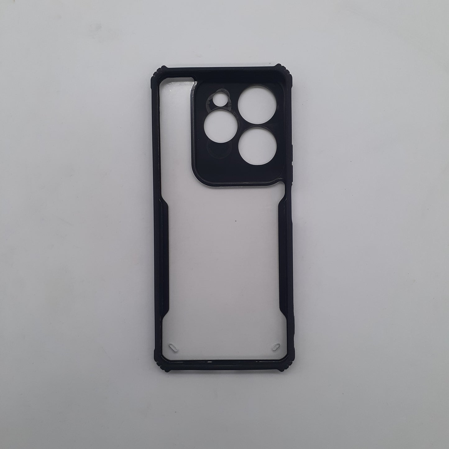 infinix Hot 40 iPAKY Shockproof Edge Grip Case, Durable TPU Bumper, Enhanced Protection & Non-Slip Hand Feel