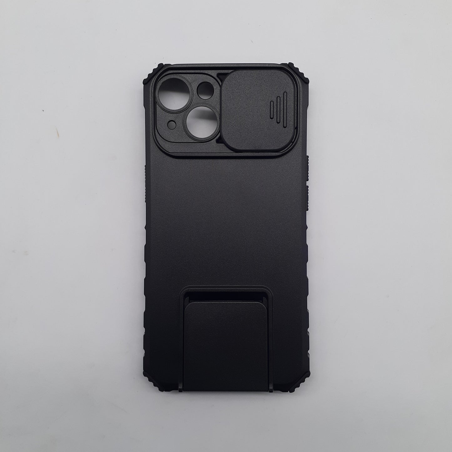 iPhone 14 Case Camera Slide Cover Built-in Stand Military Grade Shockproof Drop Protection Heavy Duty Rugged Protective Cover