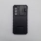 Samsung S23 FE Shockproof Case Sliding Camera Cover Ring Stand Holder Heavy Duty Protection Black Phone Cover