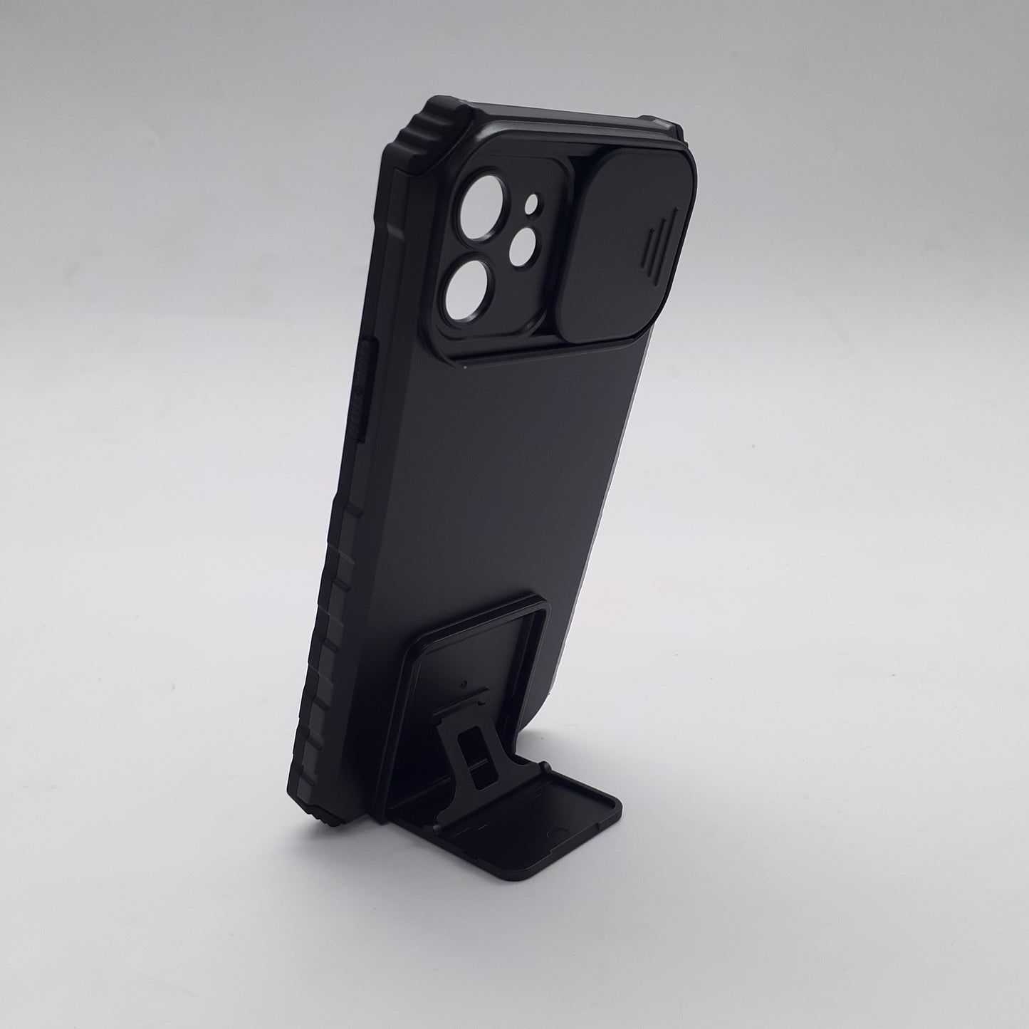 iPhone 12 Case Protective Sliding Camera Cover Kickstand Shockproof Heavy Duty Full Body Protection