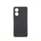 OPPO A78 Carbon Fiber texture Hard Rubber armour back cover shock-porof case