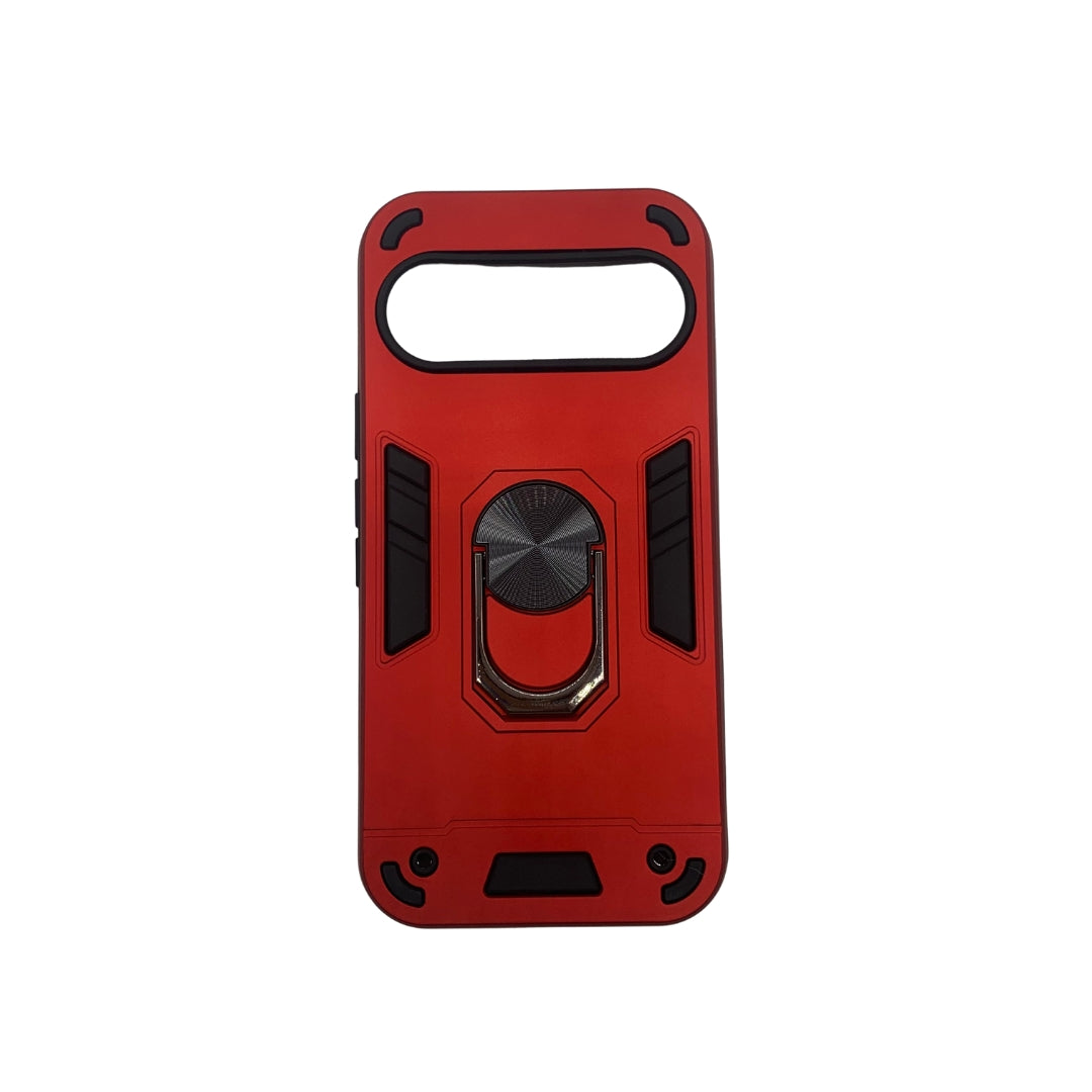 Google Pixel 10 Hard PC Case with Ring Holder - Shockproof Slim Cover