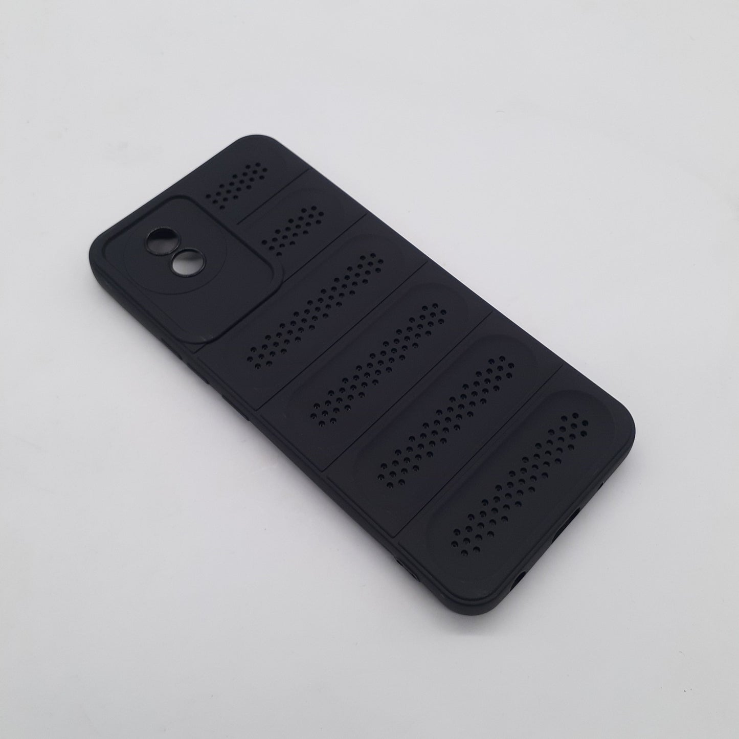 Vivo Y02 Carbon Fiber Slim TPU Phone Case | Heat Dissipation, Anti-Scratch Back Cover, Shockproof Protection