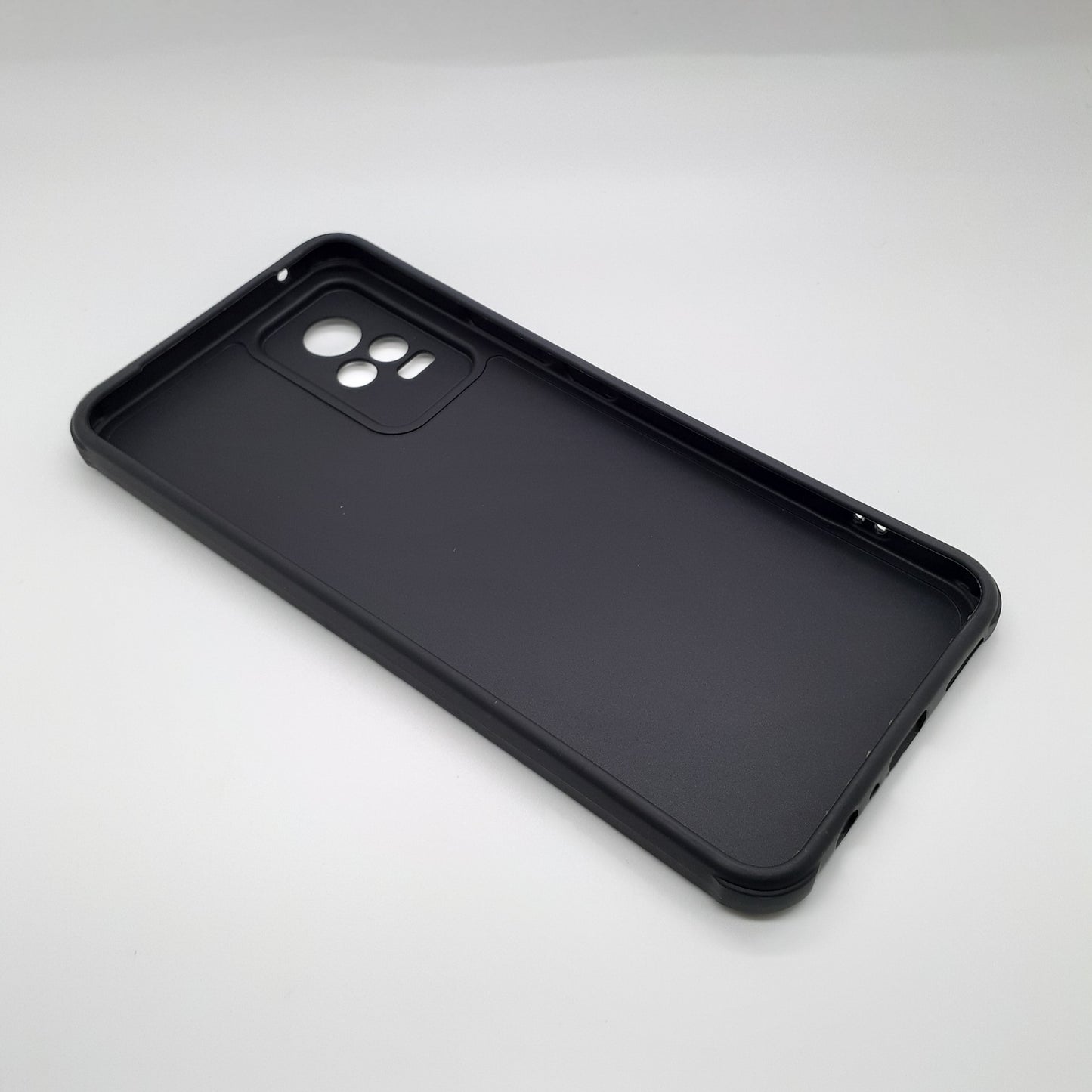 Vivo V21e Carbon Fiber texture Hard Rubber armour back cover shock-porof case