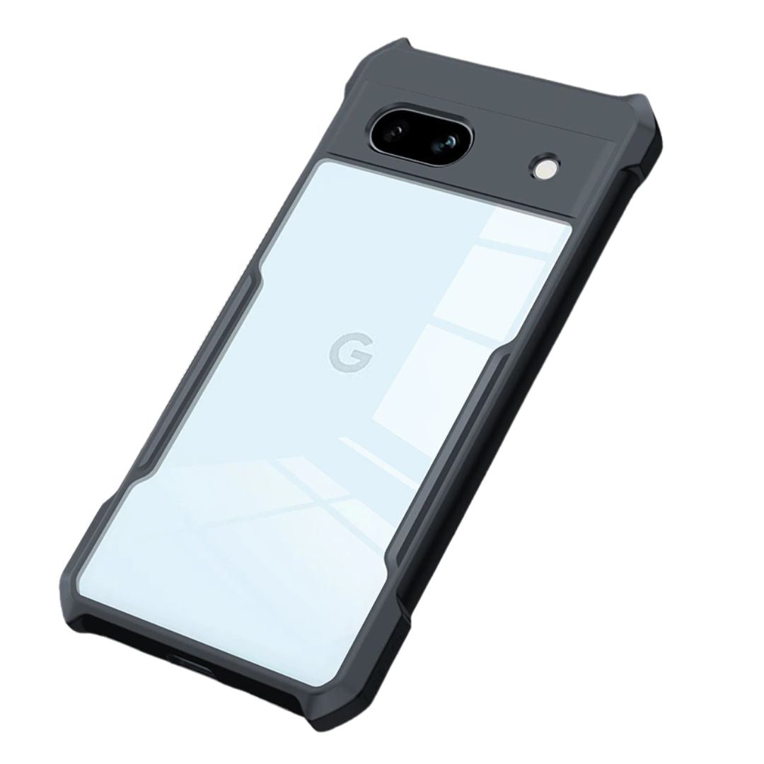Google Pixel 7A case Matte Black Back Cover Soft Silicone TPU Bumper case