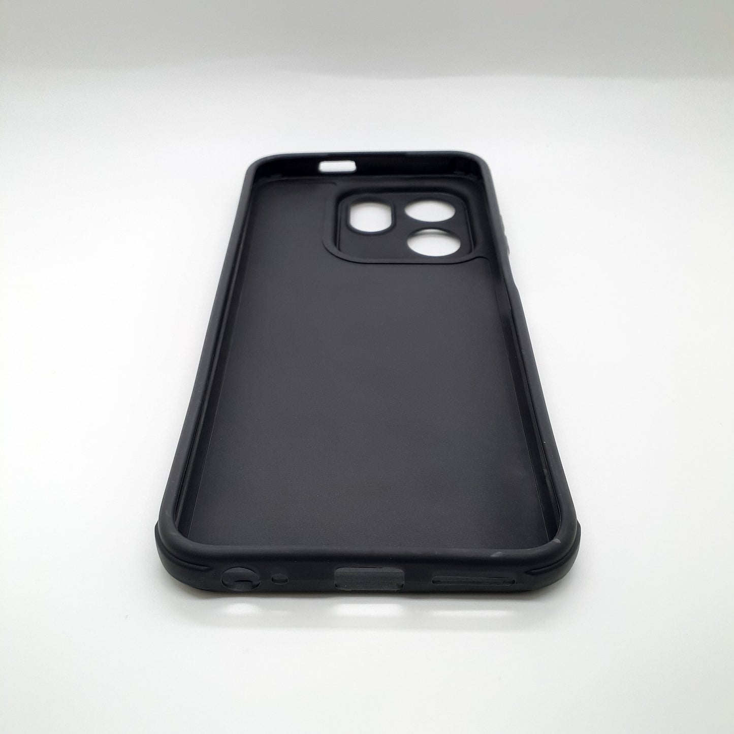infinix Smart 9 Carbon Fiber texture Hard Rubber armour back cover shock-porof case