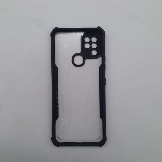 infinix Hot 10 iPAKY Protective Phone Case with Shockproof Edges, Enhanced Comfortable Grip, and Soft Silicone Cover
