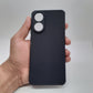 OPPO A78 Carbon Fiber texture Hard Rubber armour back cover shock-porof case
