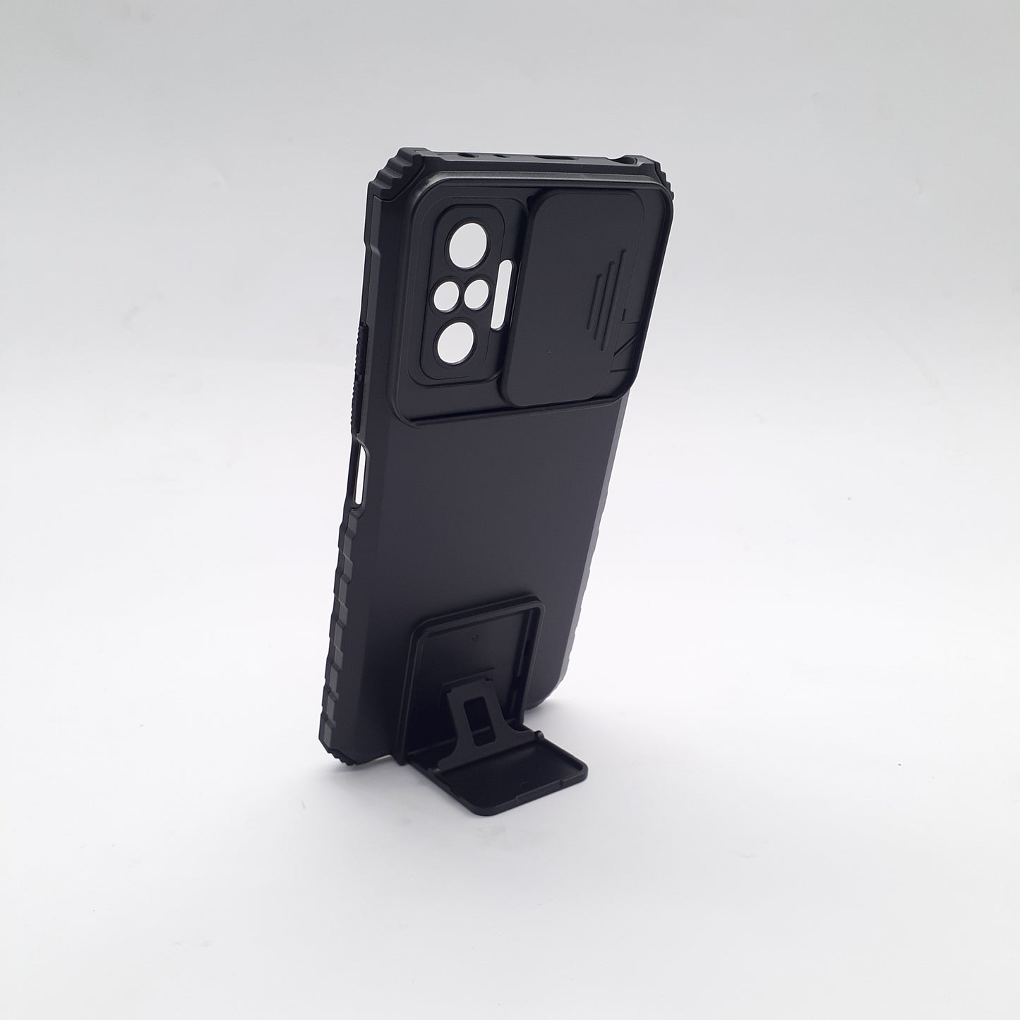 Redmi Note 10 Pro Heavy Duty Protective Case Camera Slide Cover Integrated Kickstand Shockproof Military Grade Defense