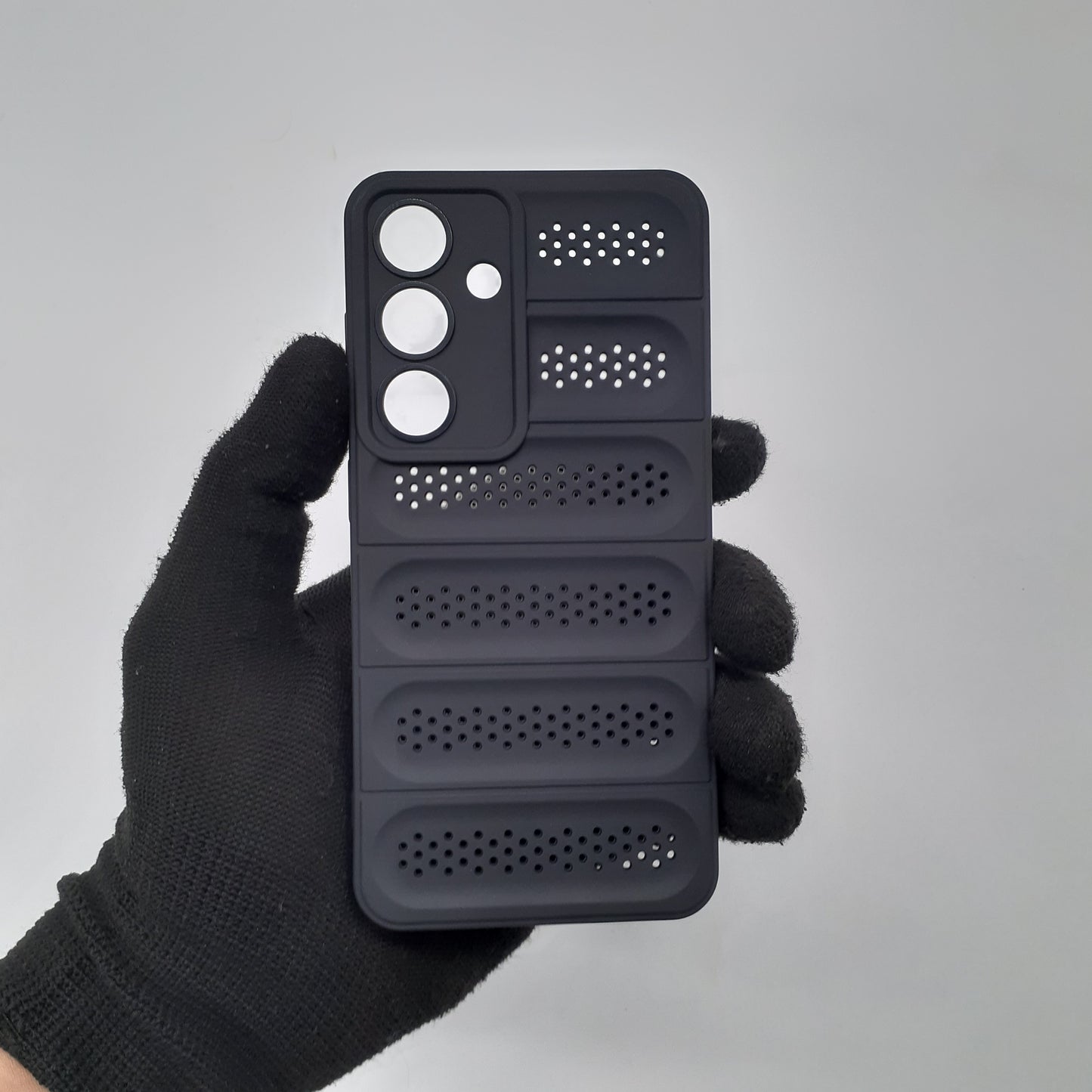 Samsung Galaxy S24 Heat Dissipating Case, Cooling Breathable TPU Protective Cover, Strong Anti-Shock Protection