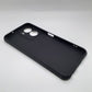 Vivo Y16 Carbon Fiber texture Hard Rubber armour back cover shock-porof case