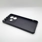 Redmi Note 14 5G Carbon Fiber texture Hard Rubber armour back cover shock-porof case