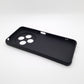 Redmi 14C Carbon Fiber texture Hard Rubber armour back cover shock-porof case