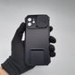 iPhone 12 Case Protective Sliding Camera Cover Kickstand Shockproof Heavy Duty Full Body Protection