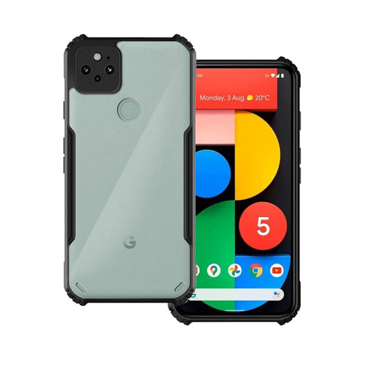 Google Pixel 5 case Matte Black Back Cover Soft Silicone TPU Bumper case