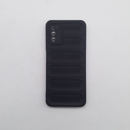 Samsung M02s Cooling Bumper Heat Dissipation Design Strong TPU Material Shockproof Flexible Back Cover Case