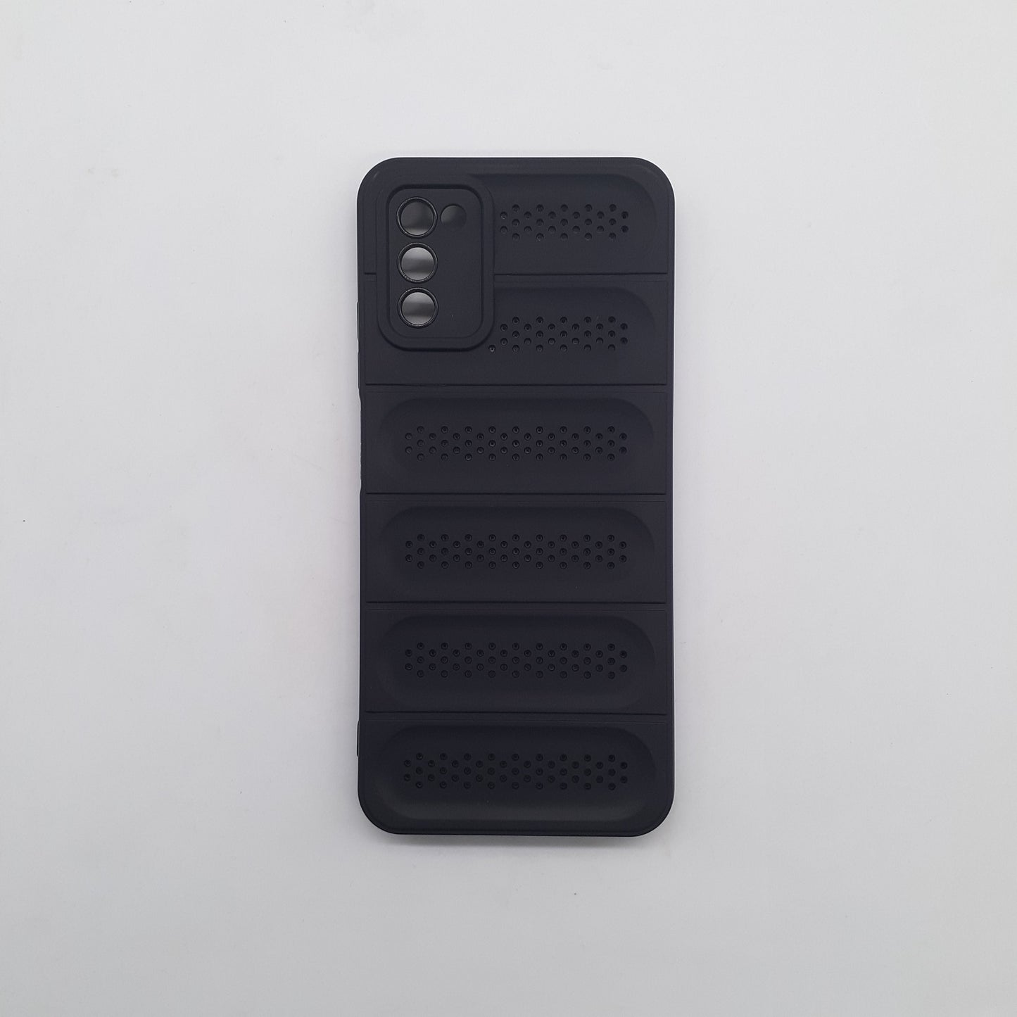 Samsung M02s Cooling Bumper Phone Case: Heat Dissipation, Shockproof, Transparent TPU Back Cover