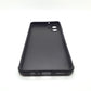 Samsung A07 Carbon Fiber texture Hard Rubber armour back cover shock-porof case
