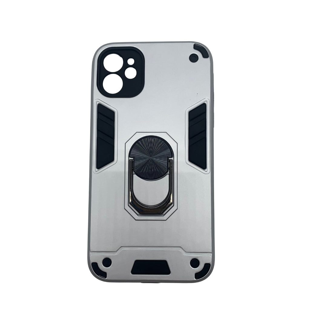 iPhone 11 Hard PC Case with Ring Holder, Shockproof Slim Cover