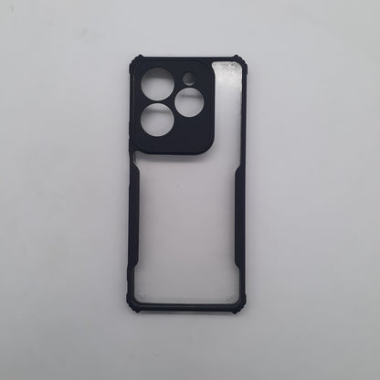 infinix Hot 40 iPAKY Shockproof Edge Grip Case, Durable TPU Bumper, Enhanced Protection & Non-Slip Hand Feel